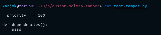 Missing Tamper Function